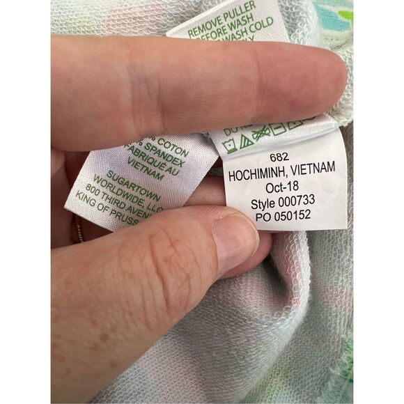 Lilly Pulitzer Leona Womens Multicolor Honda Classic Golf Popover Size XXS - Picture 6 of 7